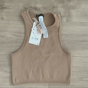 Zara nude tank top.